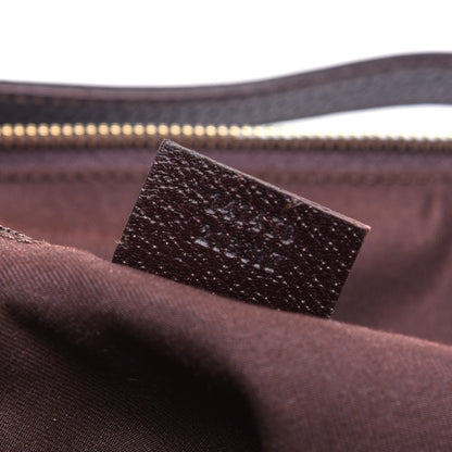 Gucci Monogram Medium Abbey Tote Dark Brown 9 of 11