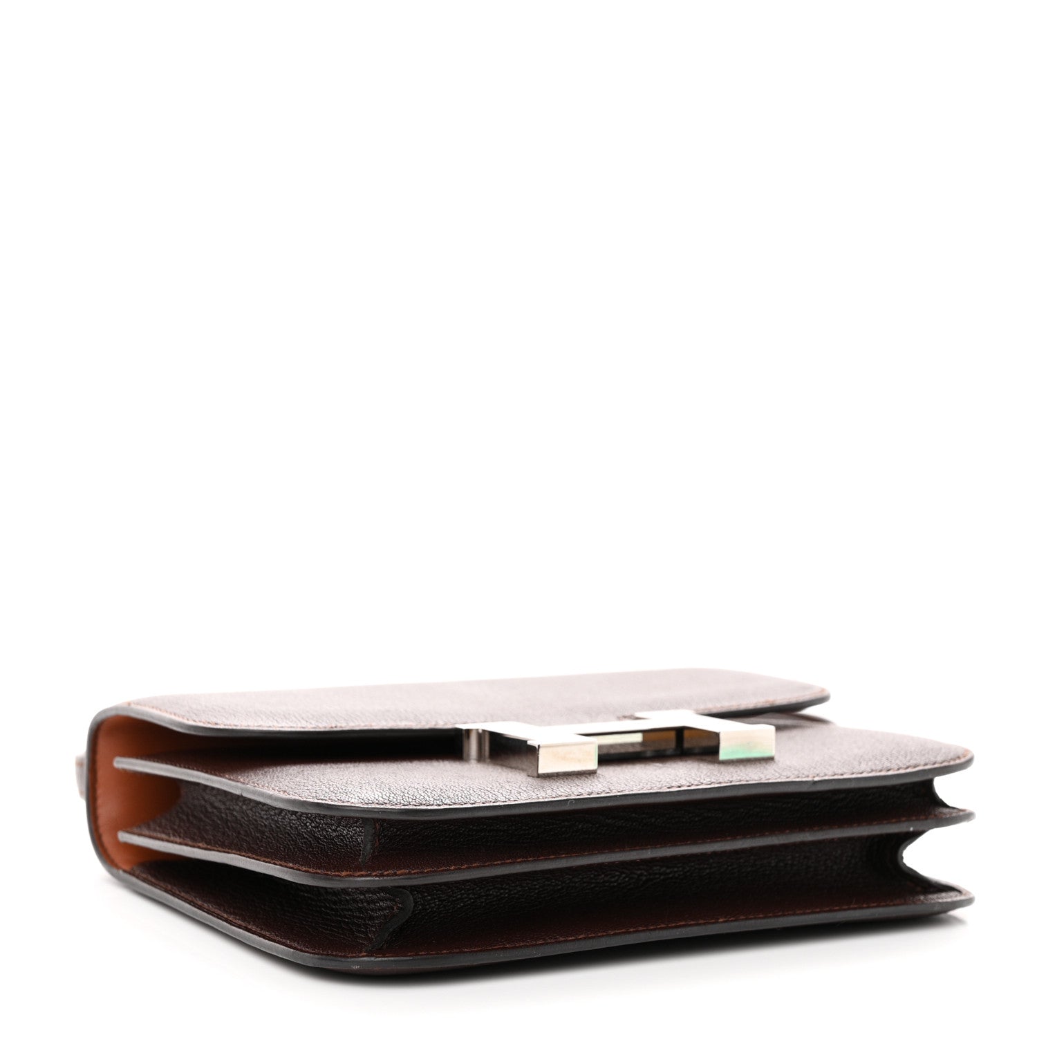 Hermes Chevre Chamkila Verso Constance 18 Havane Gold 4 of 12