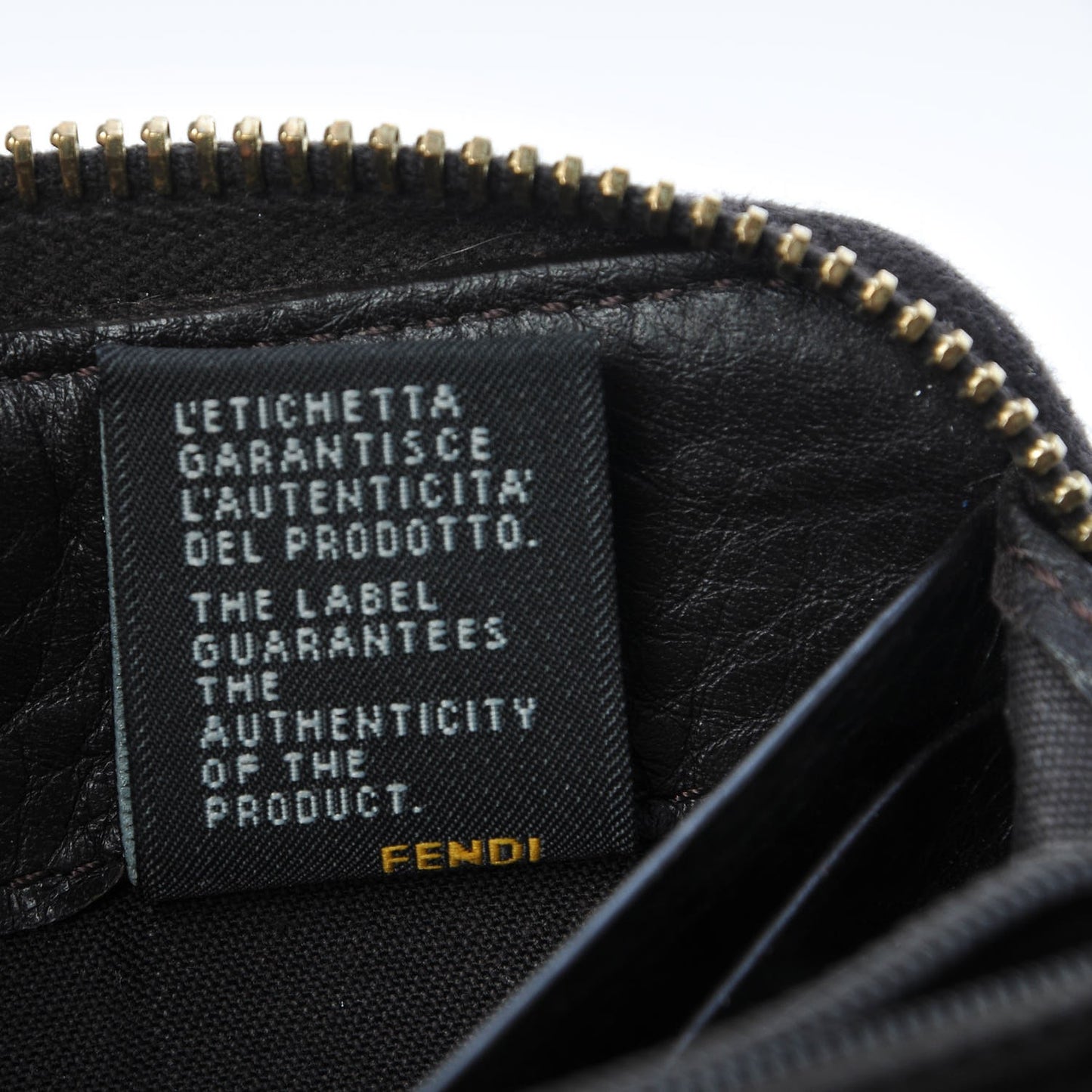 Zucca Zip Around Wallet Tobacco