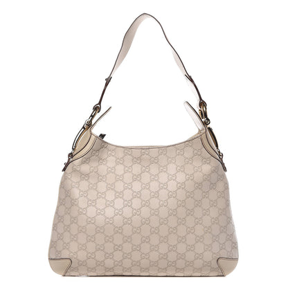 Gucci Guccissima Creole Hobo White 1 of 13