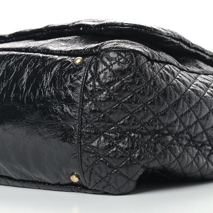 Chanel Vinyl XXL Rock and Chain Flap Black 8 of 8