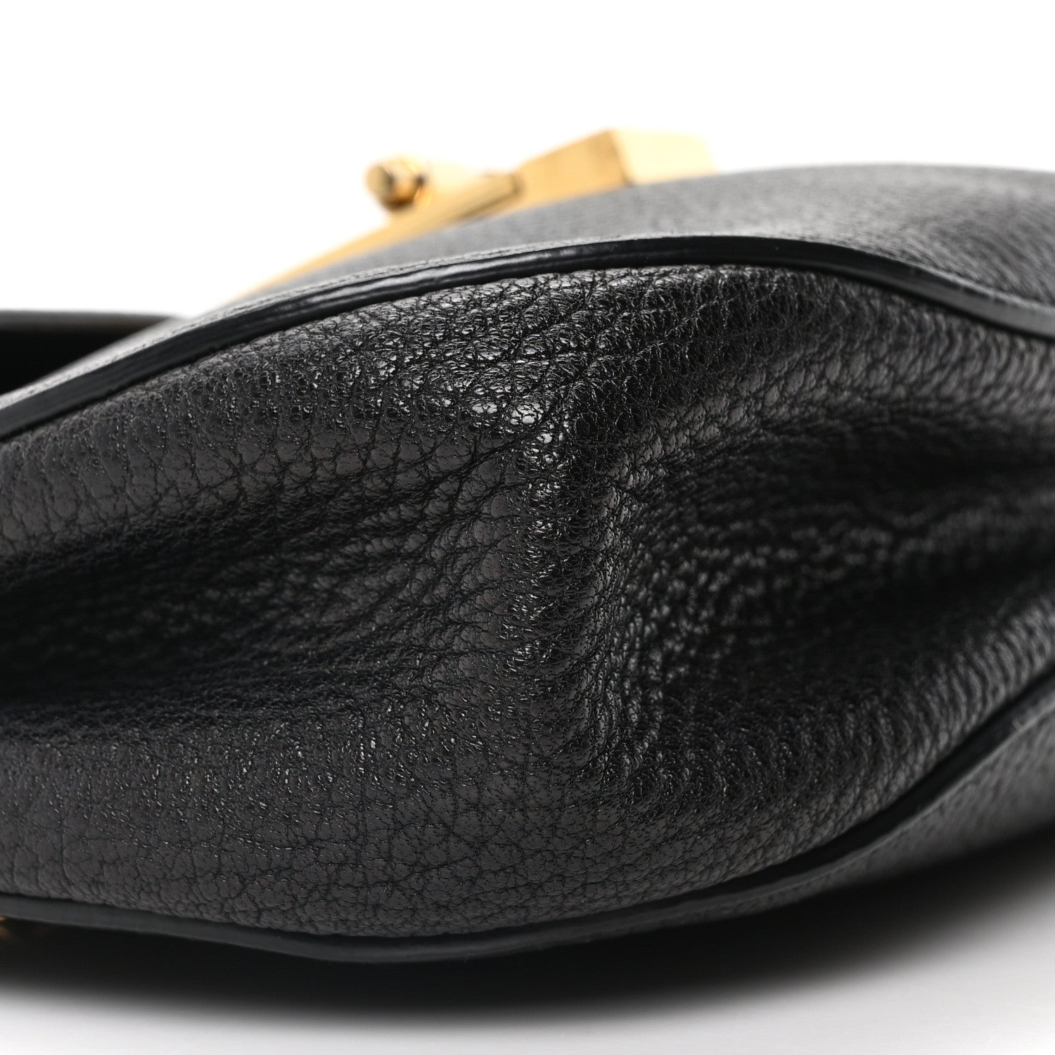 Chloe Grained Lambskin Drew Shoulder Bag Black 8 of 9