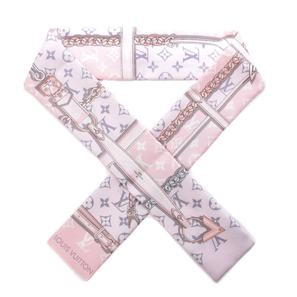 Louis Vuitton Silk Monogram Confidential Bandeau Light Pink 1 of 4