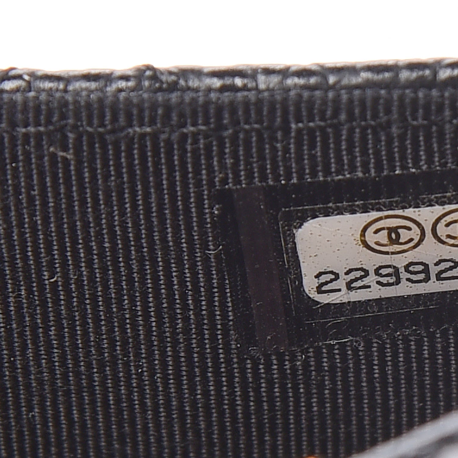 Chanel Caviar Quilted Flap Card Holder Black 8 of 8