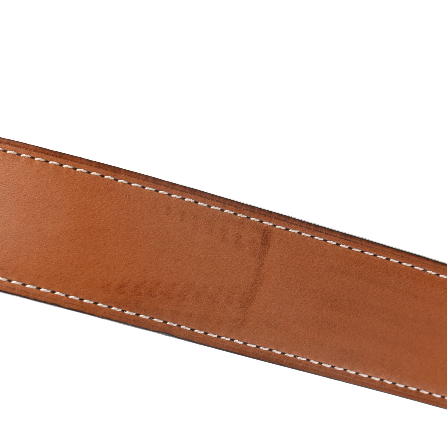 Hermes Chamonix Togo H Belt 95 Black Gold 6 of 6