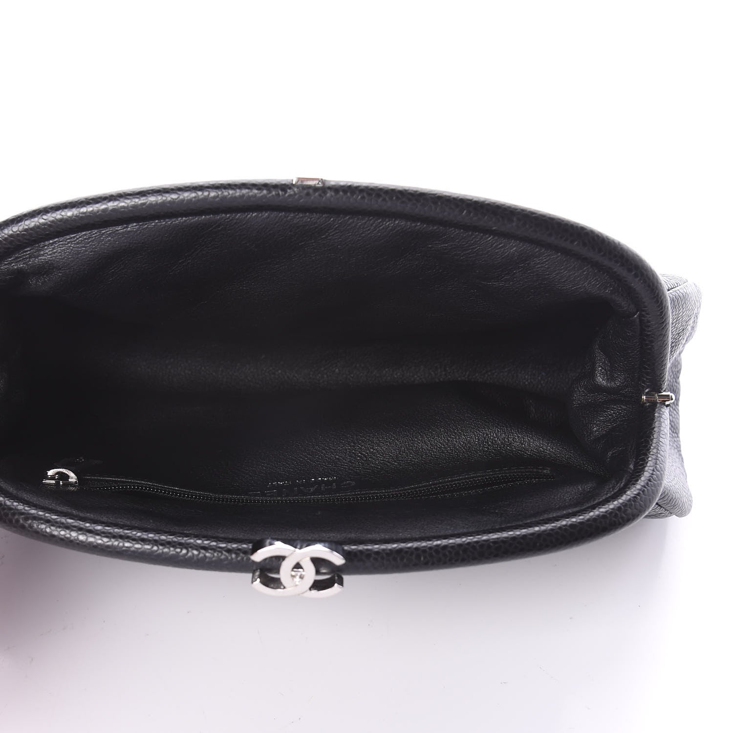 Chanel Caviar Quilted Timeless Clutch Black 4 of 6
