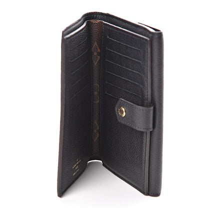 Louis Vuitton Monogram Pallas Compact Wallet Black 5 of 7