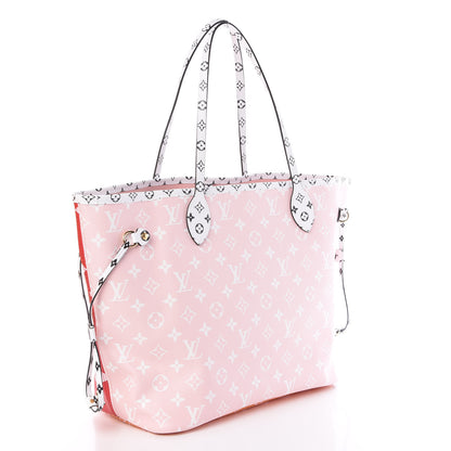 Louis Vuitton Monogram Giant Neverfull MM Rouge 4 of 11