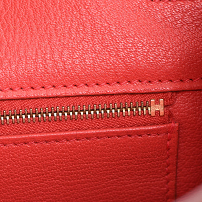 Hermes Taurillon Clemence Birkin 35 Bougainvillea 16 of 34
