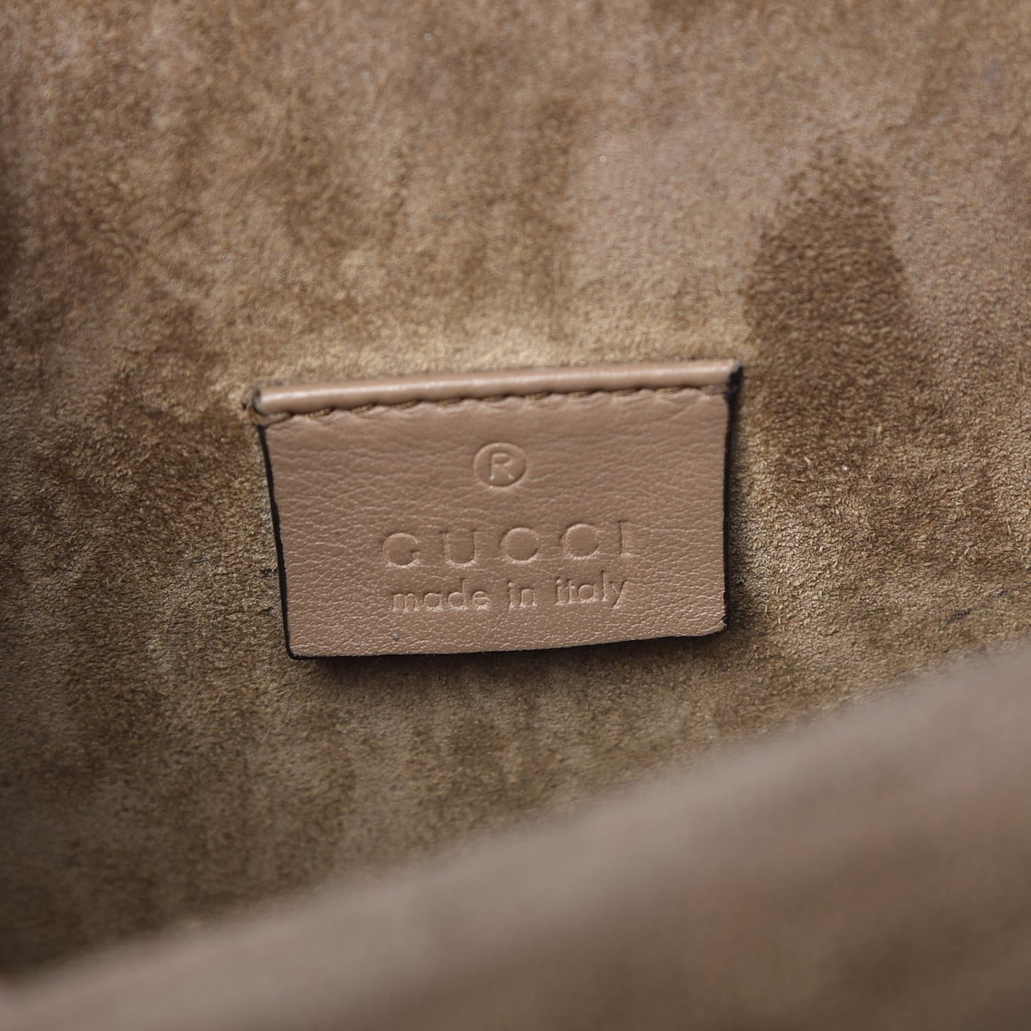GG Supreme Monogram Mini Dionysus Shoulder Bag Taupe