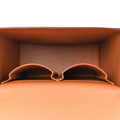 Hermes Epsom Cinhetic Boxy Top Handle Bag Gold 5 of 14