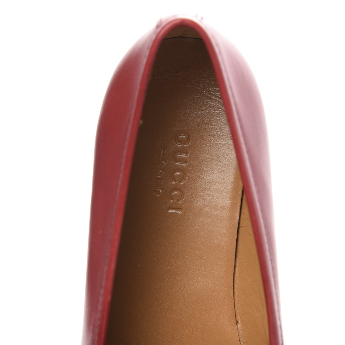 Calfskin Womens Jordaan Loafers 36.5 Hibiscus Red