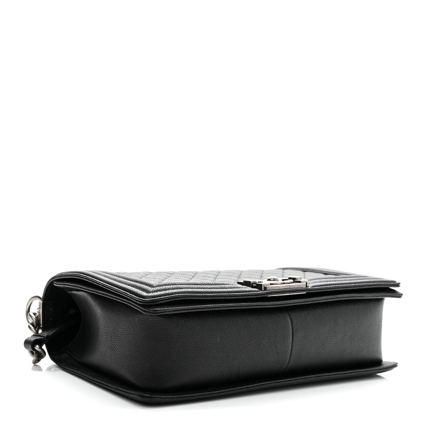 Caviar Quilted New Medium Boy Flap Black