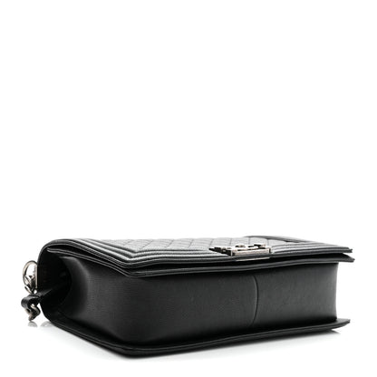 Chanel Caviar Quilted New Medium Boy Flap Black 4 of 11