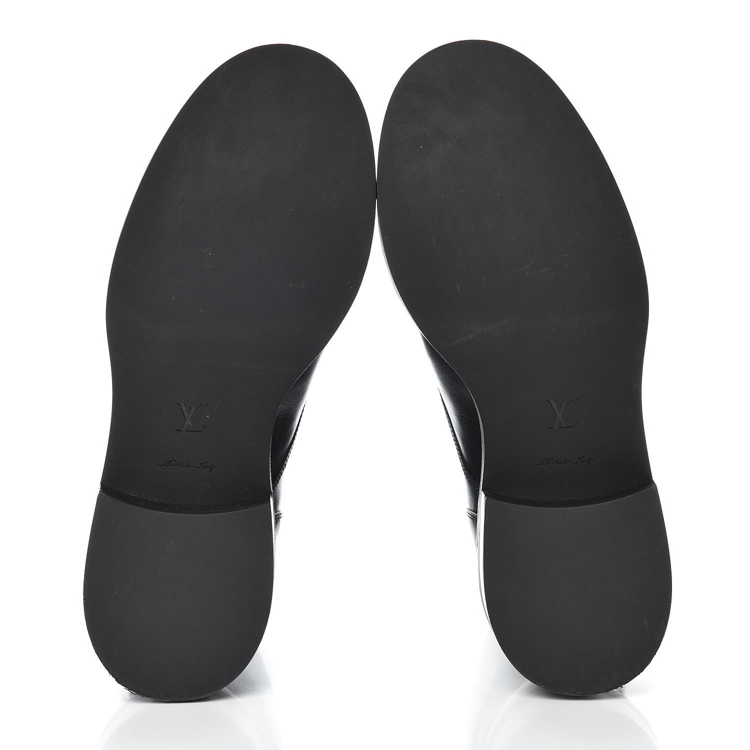 Louis Vuitton Calfskin Wonderland Ranger Boots 36 Black 5 of 9