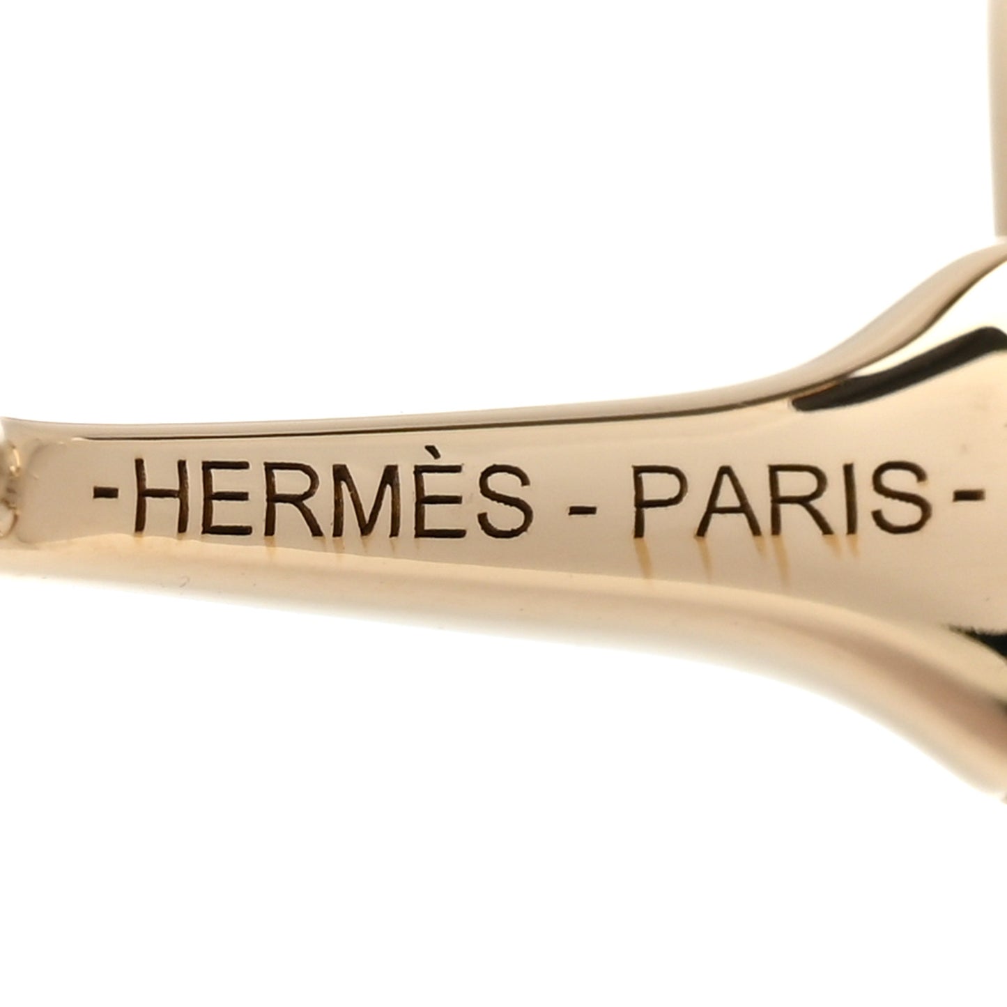 Permabrass Mors Scarf Ring Gold
