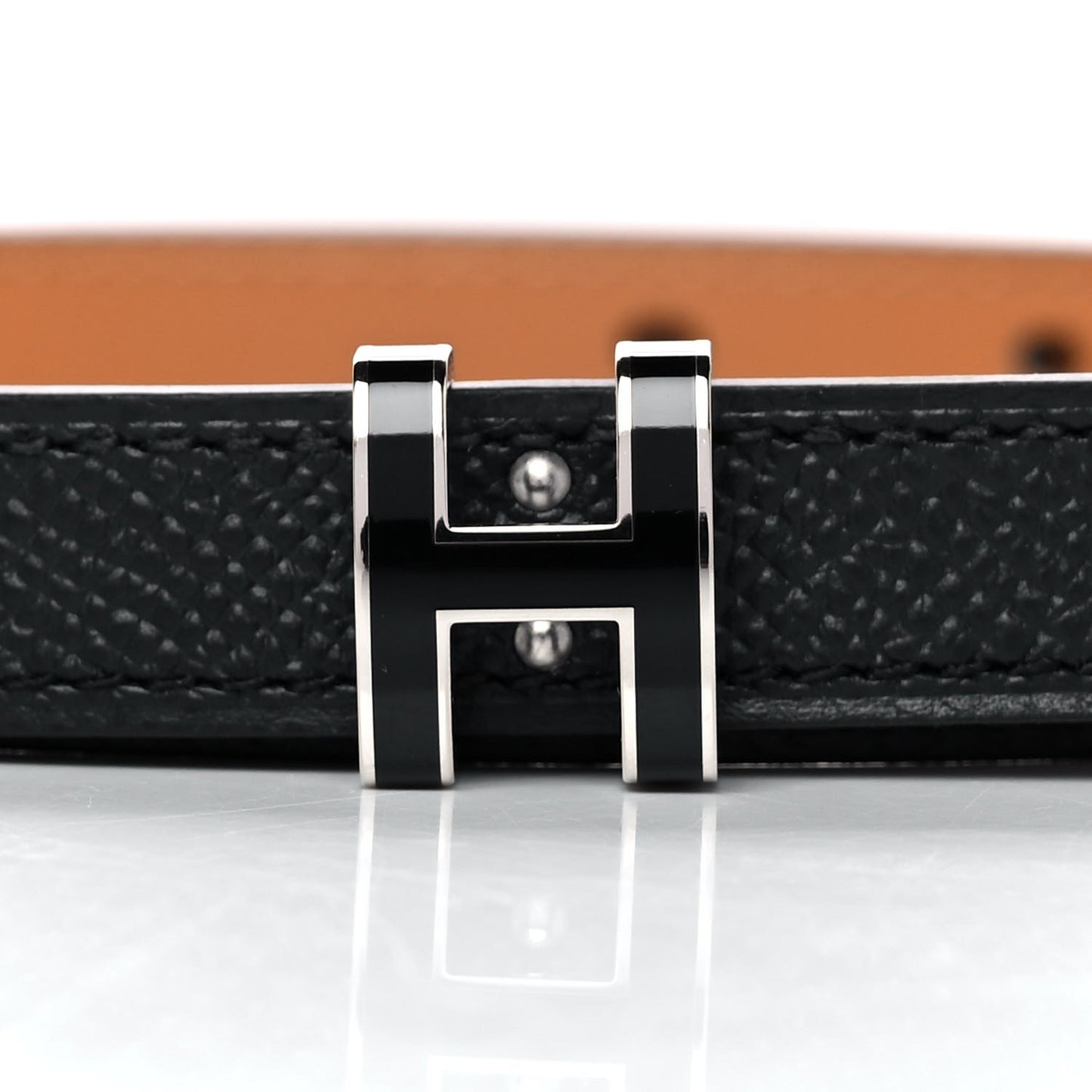 Epsom 15mm Pop H Belt 85 Black