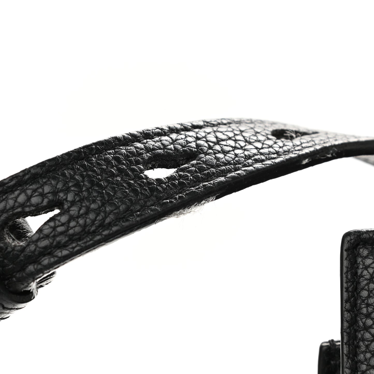 Grained Calfskin Medium Souple Sac De Jour Black