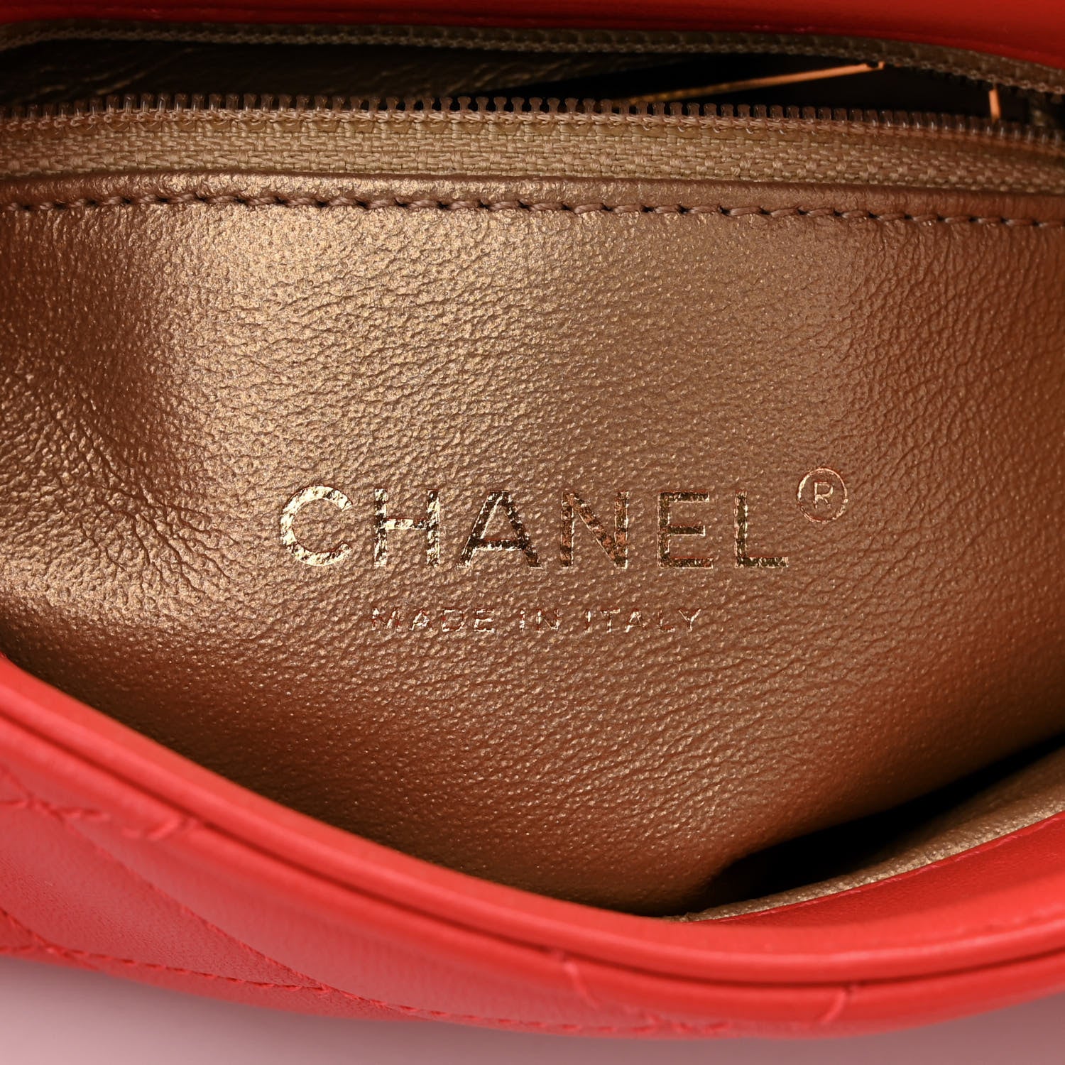Chanel Lambskin Quilted Side-Packs Red 7 of 17
