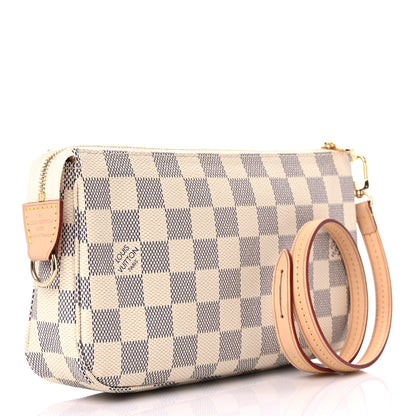 Louis Vuitton Damier Azur Pochette Accessories NM 3 of 9