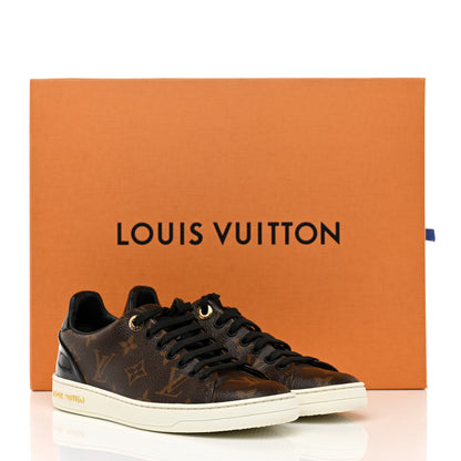 Louis Vuitton Patent Monogram Frontrow Sneakers 35 10 of 10