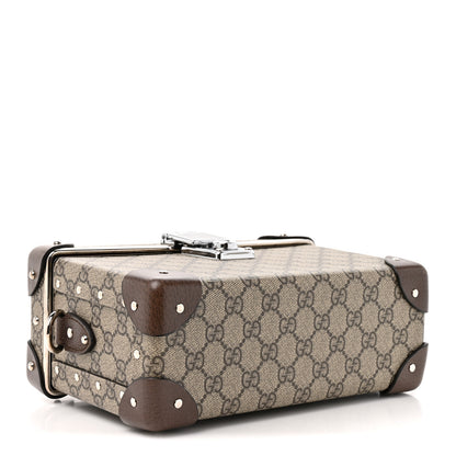Gucci GG Supreme Monogram Globe-Trotter Beauty Case Brown 3 of 11