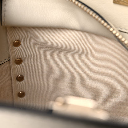 Valentino Garavani Vitello Mini Rockstud Double Handle Tote Ivory 10 of 12