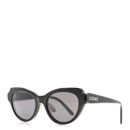 Loewe Acetate Cat Eye Swan Slim Sunglasses LW40178F Black 1 of 7