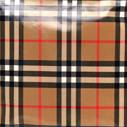 Burberry Coated Canvas Vintage Check Shopper Tote 7 of 10