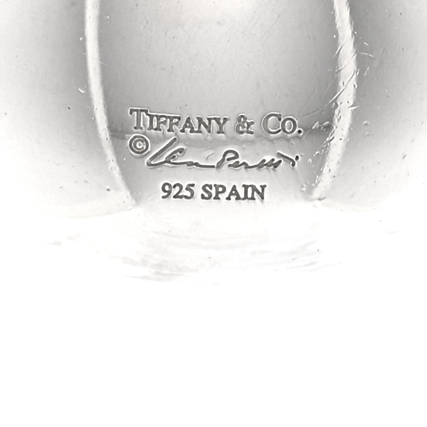 Tiffany Sterling Silver Small Elsa Peretti Bottle Pendant Necklace 4 of 5