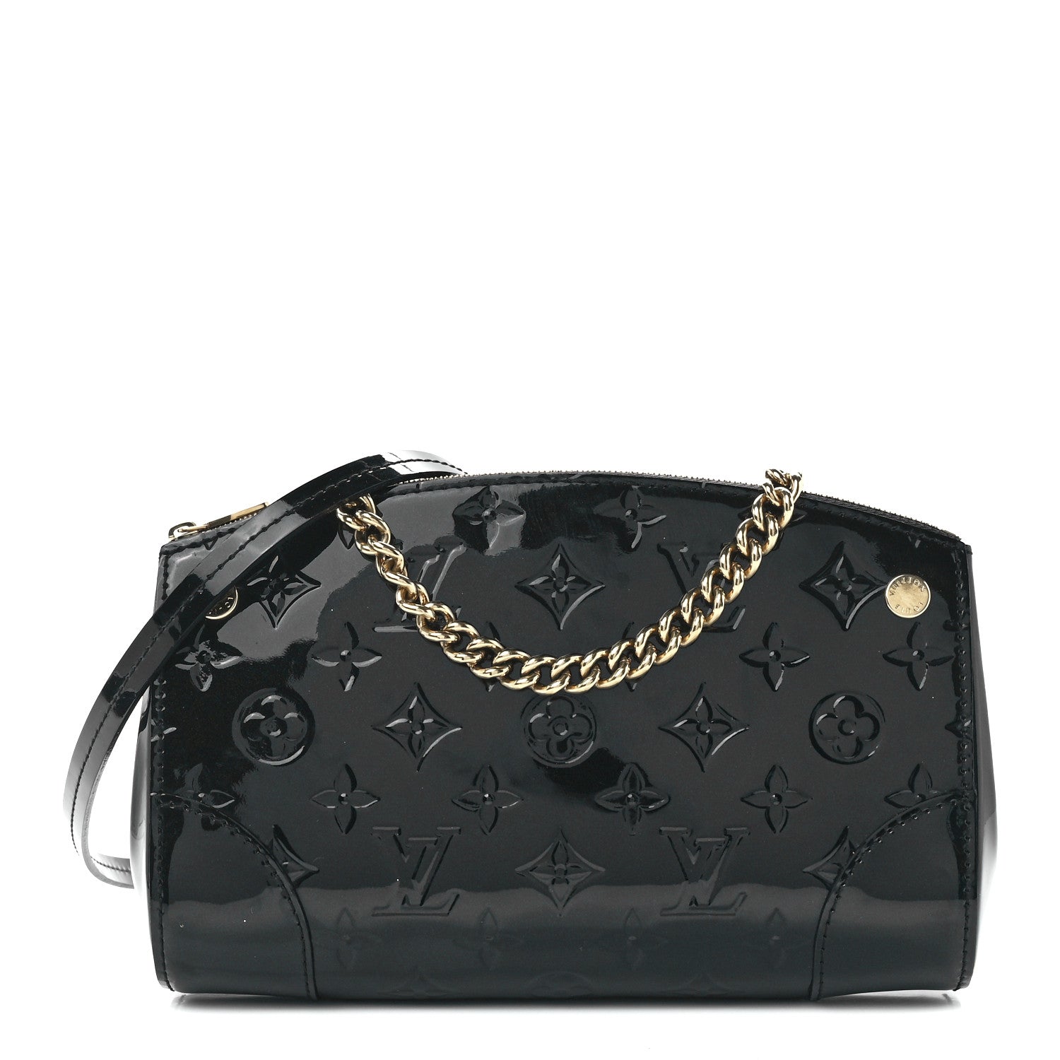 Louis Vuitton Vernis Santa Monica Clutch Noir Magnetique 1 of 11