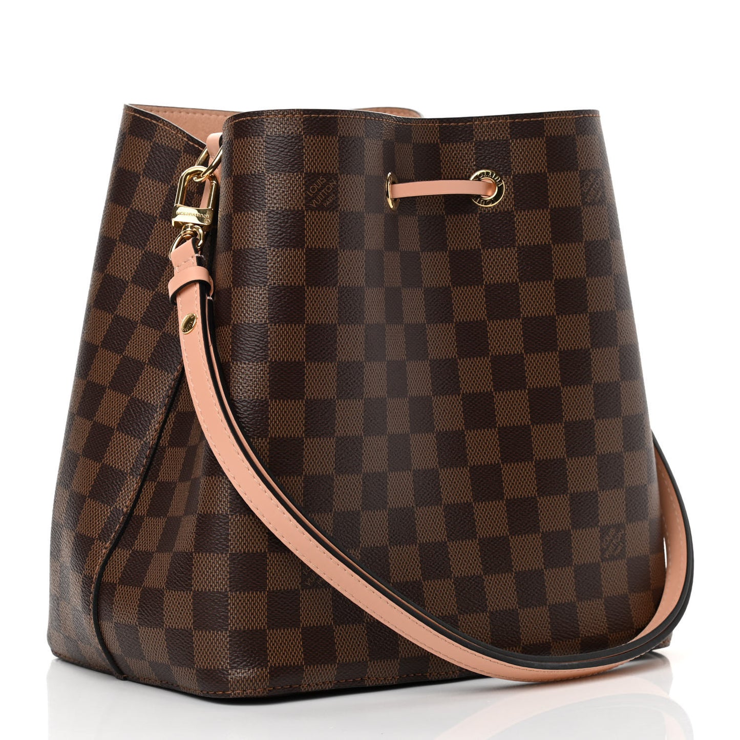 Damier Ebene Neonoe MM Venus Pink