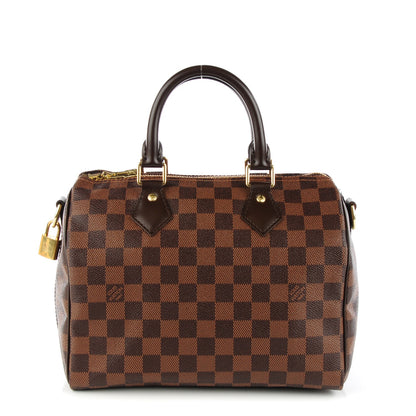 Louis Vuitton Damier Ebene Speedy Bandouliere 25 1 of 8