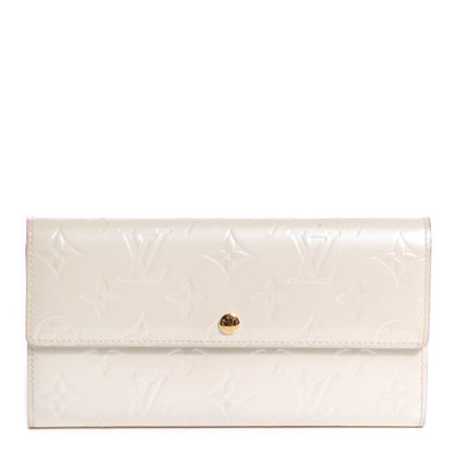 Louis Vuitton Vernis Sarah Wallet Perle 1 of 8