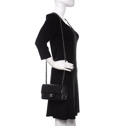 Chanel Lambskin Quilted Mini Rectangular Flap Black 2 of 11