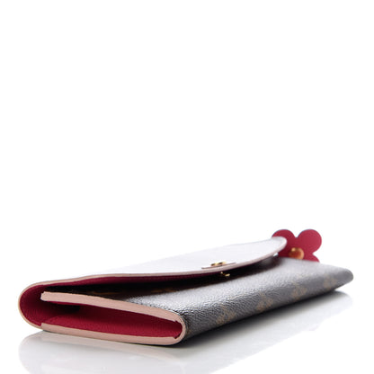 Louis Vuitton Monogram Bloom Flower Emilie Wallet 4 of 8