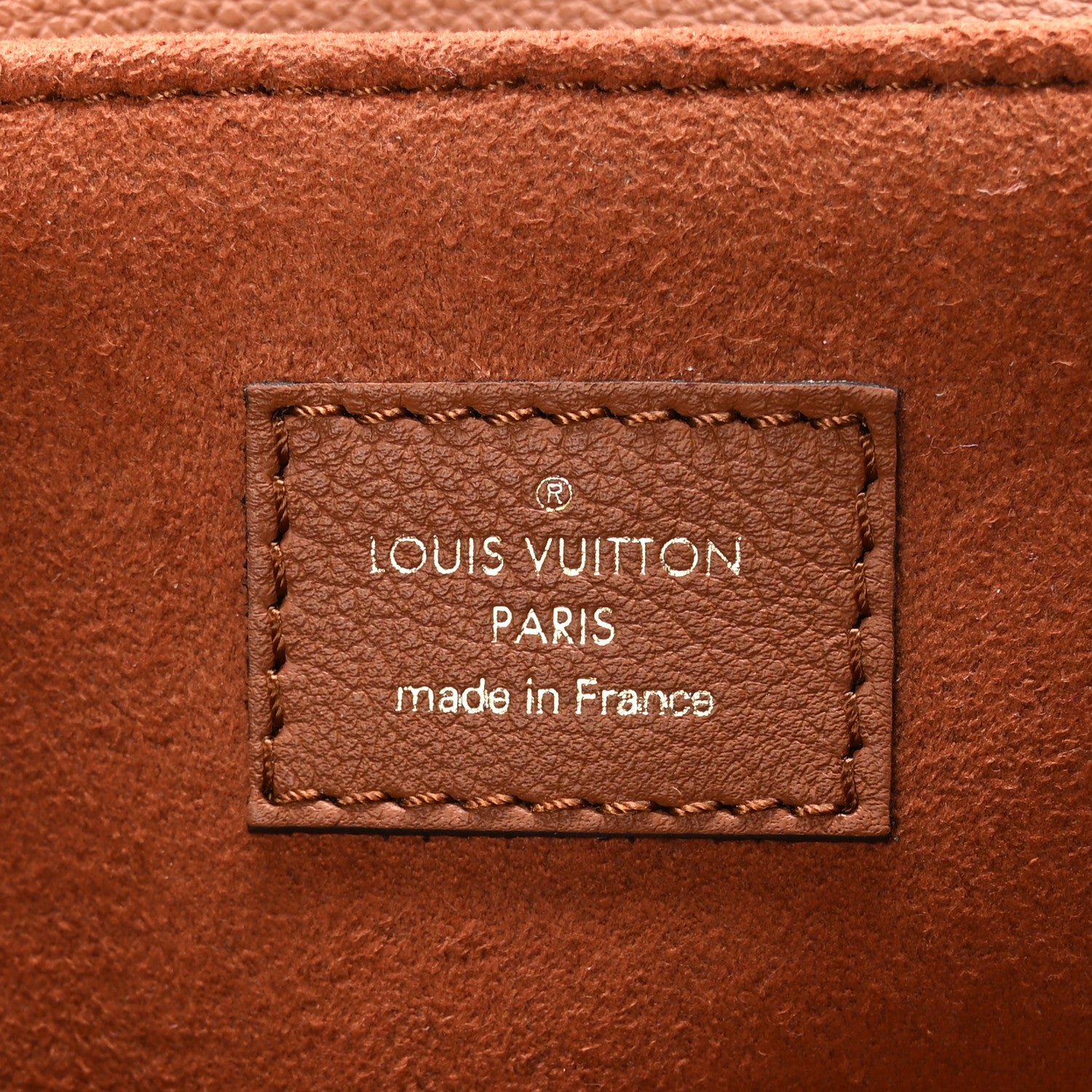 Louis Vuitton Grained Calfskin Lockme Oxford Cognac 7 of 10
