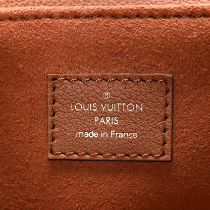 Louis Vuitton Grained Calfskin Lockme Oxford Cognac 7 of 10