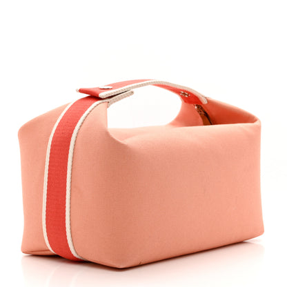 Hermes Canvas Small Bride-A-Brac Pouch Goyave 2 of 5