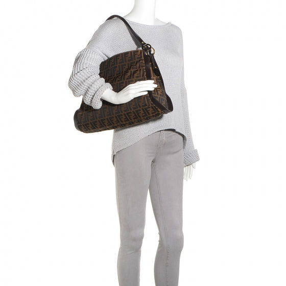 Zucca Vitello Medium Chef Shopping Tote Tobacco Moro
