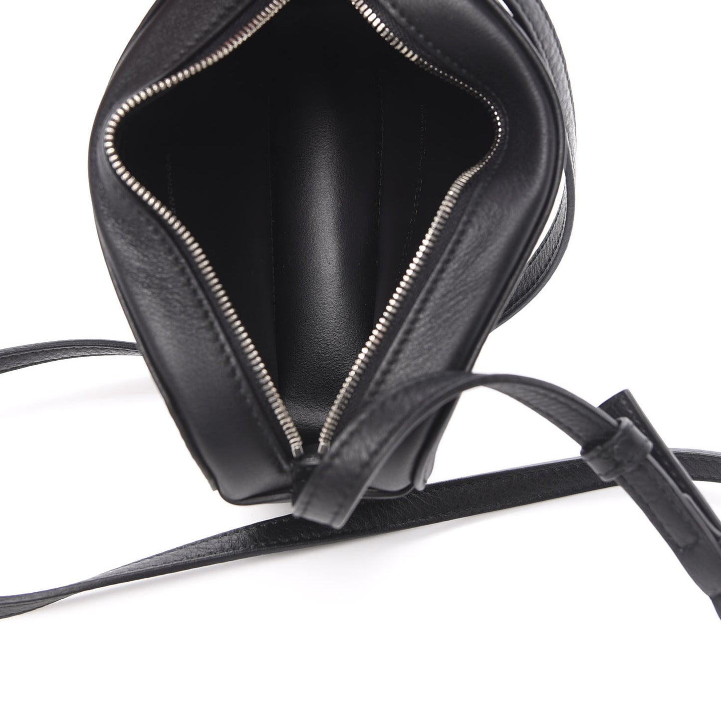 Calfskin Logo XS Everyday Camera Bag Black