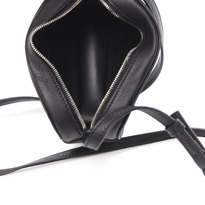 Balenciaga Calfskin Logo XS Everyday Camera Bag Black 5 of 10