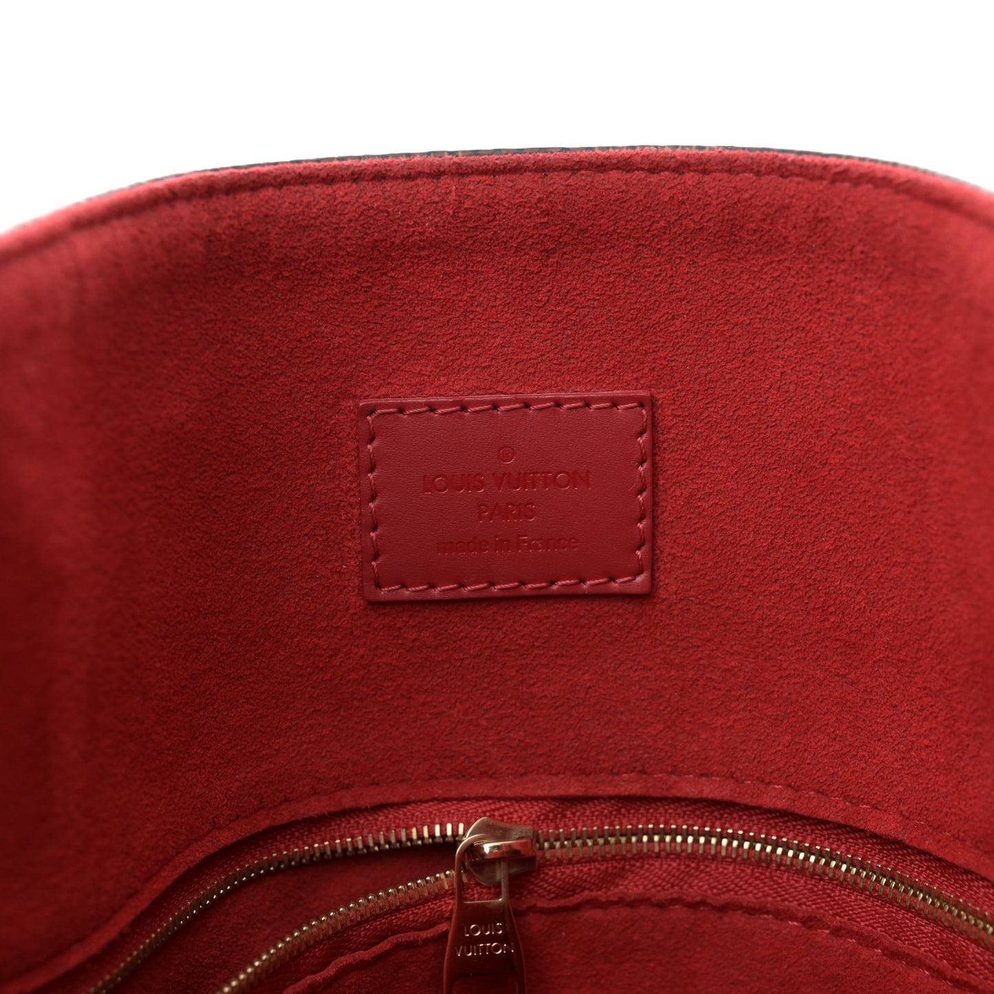 Damier Ebene Caissa Hobo Cherry
