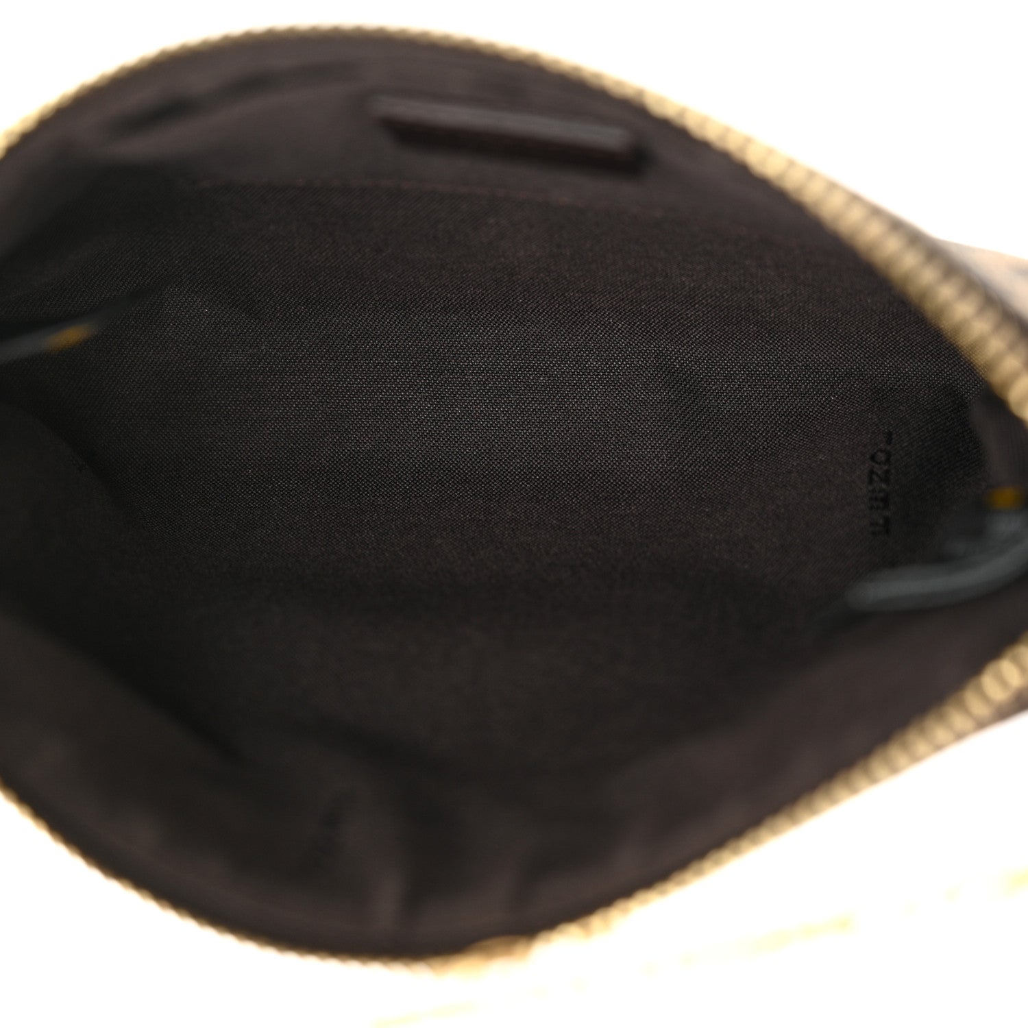 Fendi Zucca Vitello Elite Mini Pouch Crossbody Tobacco 5 of 14