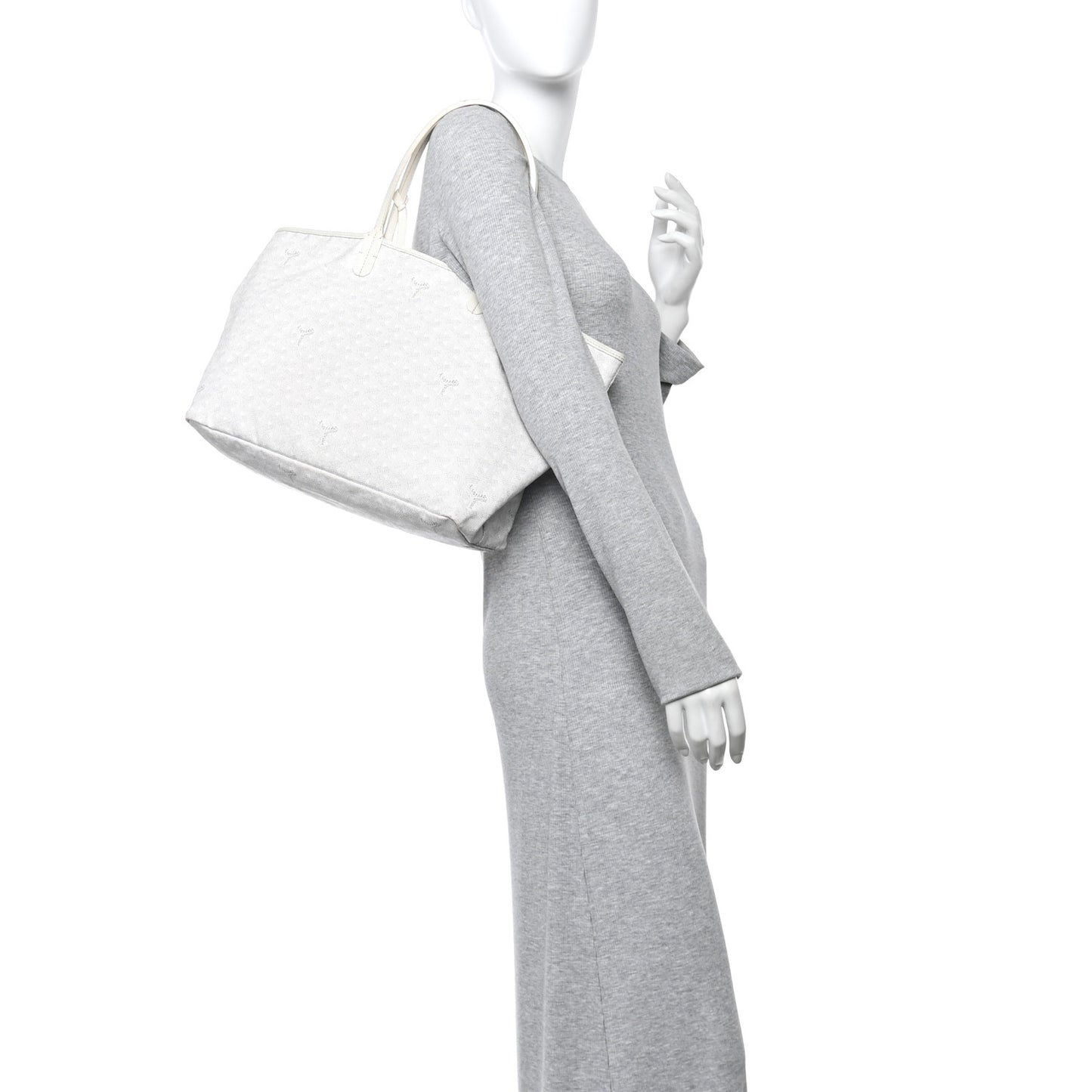 Goyardine Saint Louis PM White