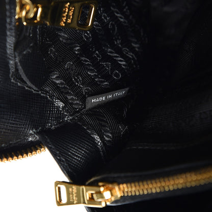 Prada Saffiano Lux Small Promenade Tote Black 8 of 9