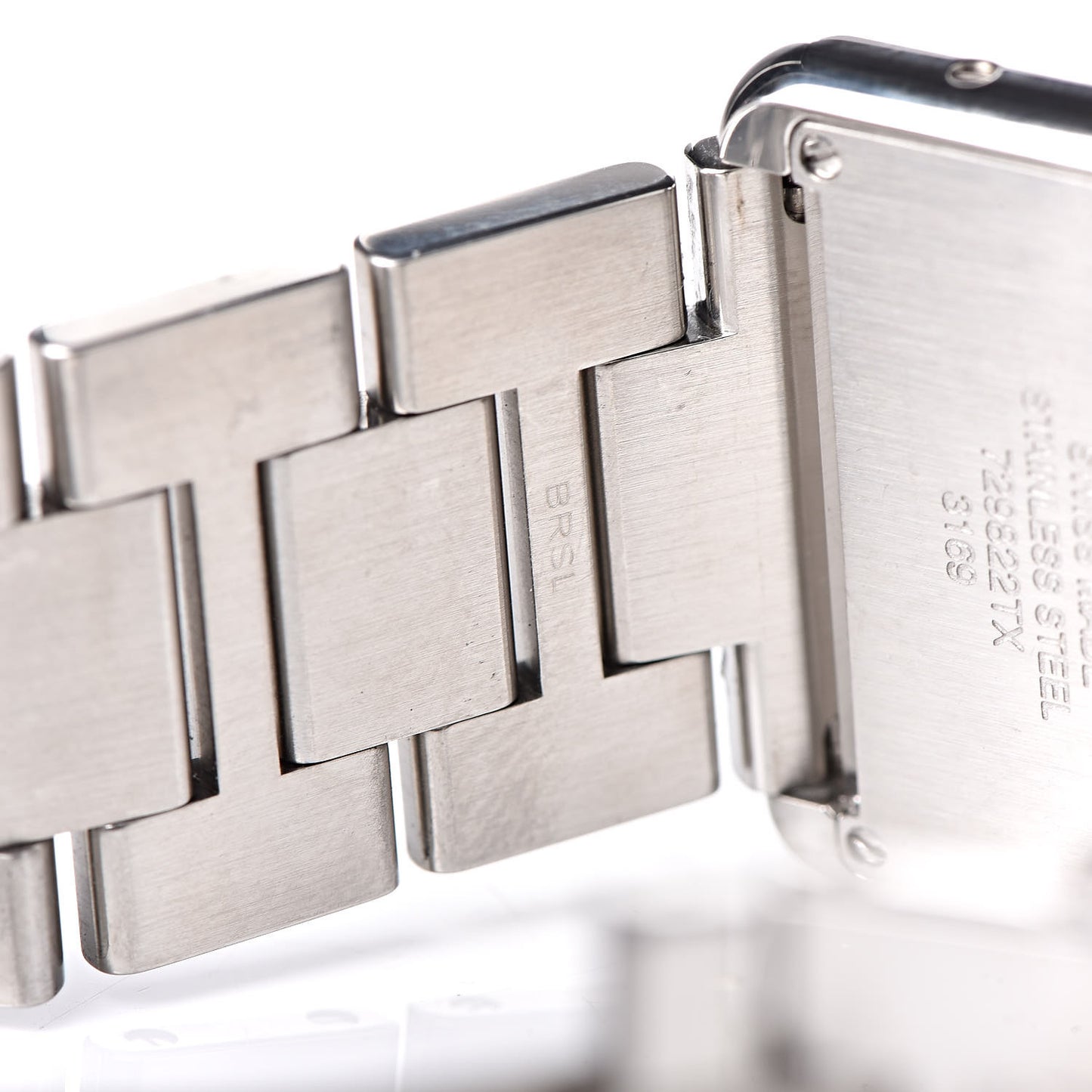 Stainless Steel 27mm Tank Solo Quartz Watch