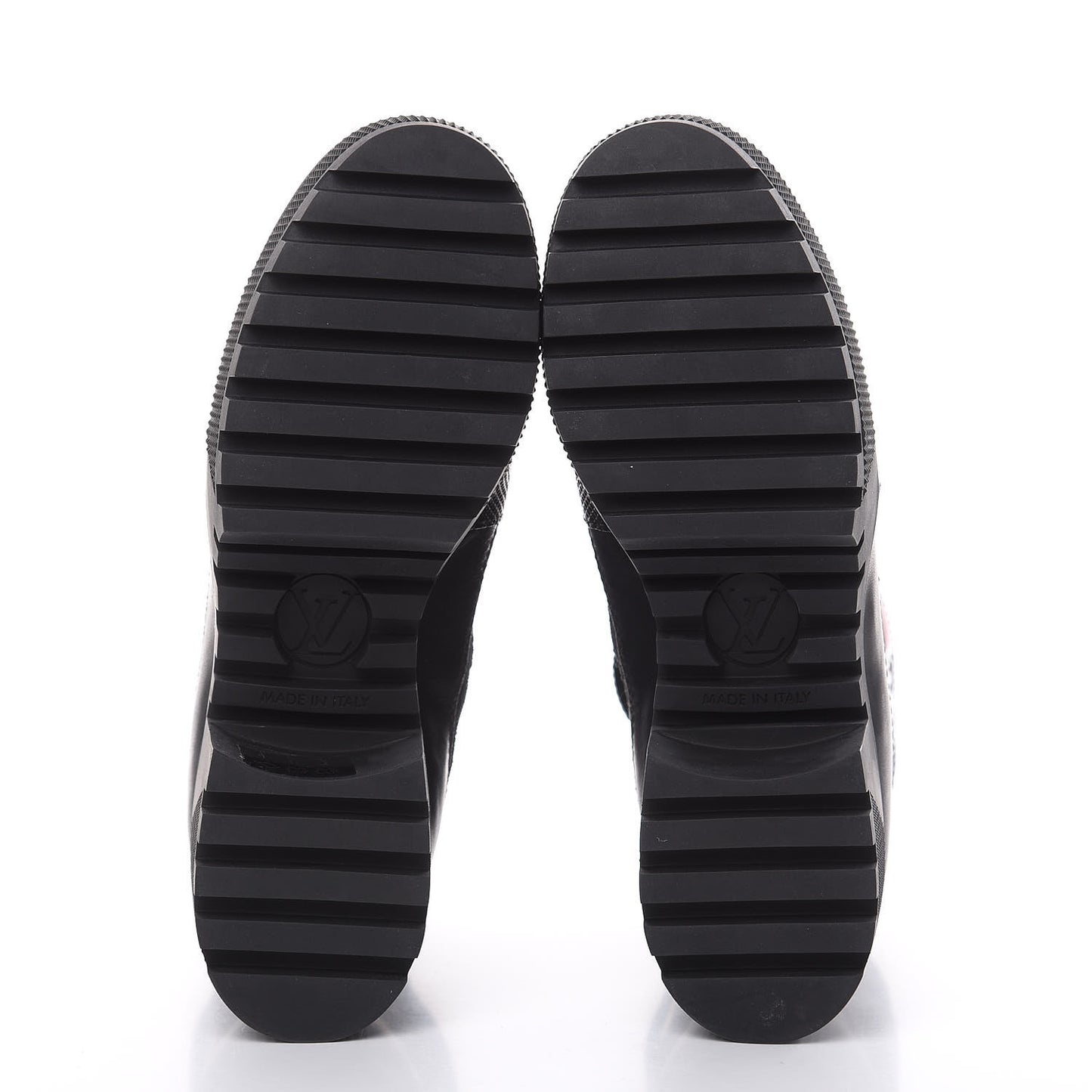 Suede Calfskin Laureate Platform Desert Boots 35 Black