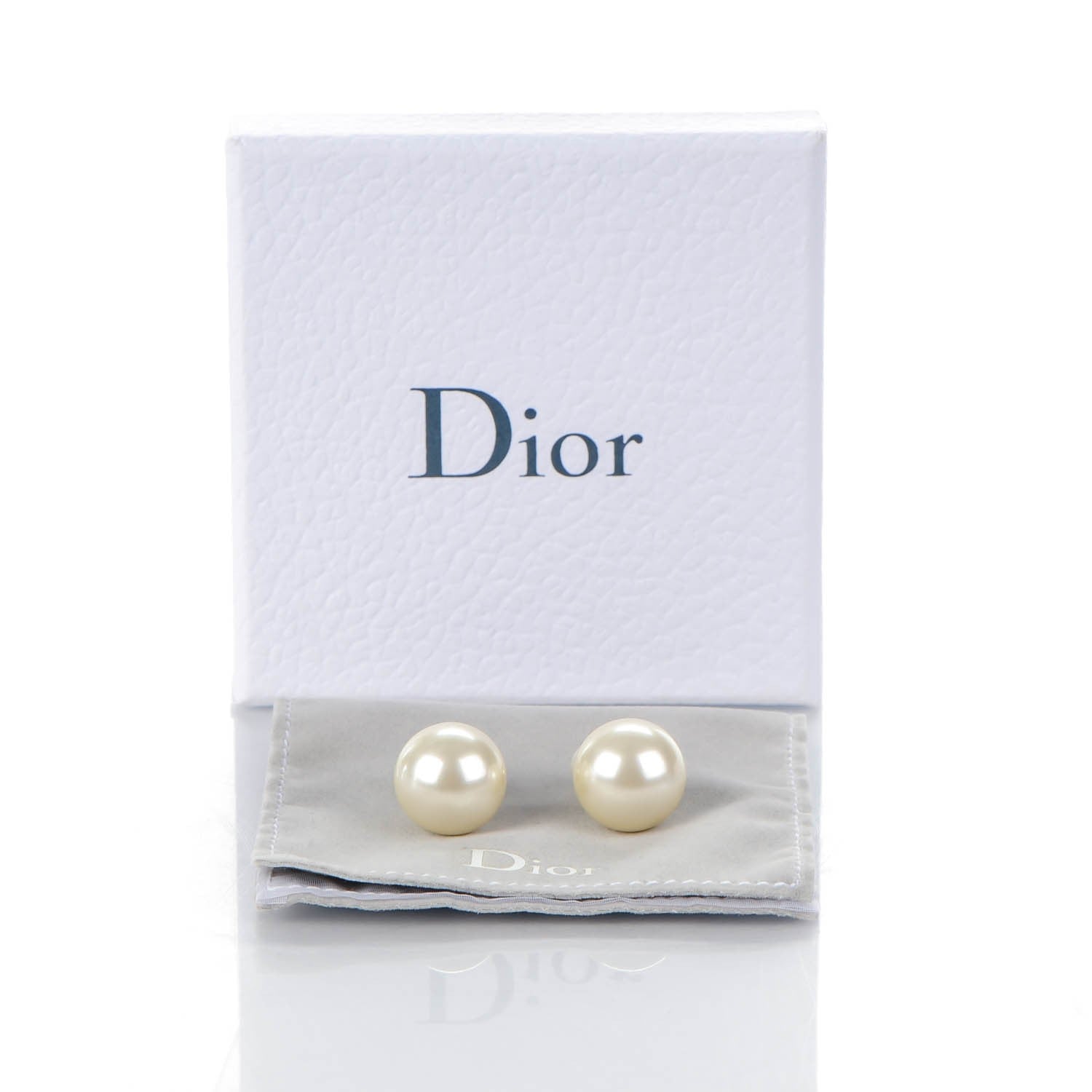 Christian Dior Pearl Mise En Dior Tribal Earrings 5 of 5