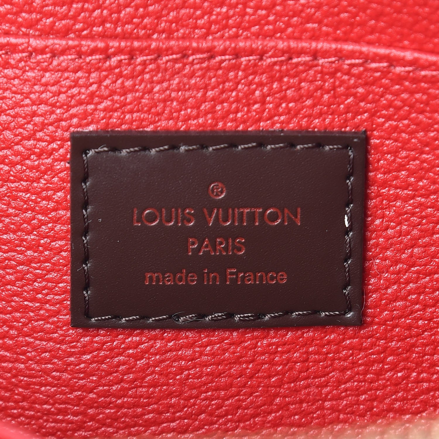 Louis Vuitton Damier Ebene Cosmetic Pouch GM 7 of 8
